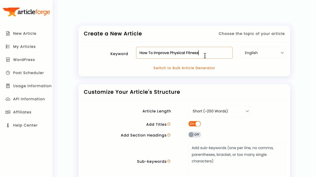 article forge